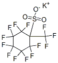 potassium decafluoro(trifluoromethyl)cyclohexanesulphonate Struktur