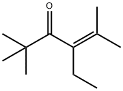 4-Hexen-3-one,4-ethyl-2,2,5-trimethyl- Struktur