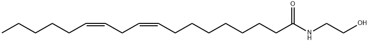 LINOLEOYLETHANOLAMIDE Struktur