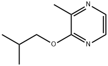 2-methyl-3-(2-methylpropoxy)pyrazine Struktur