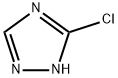 3-氯-1,2,4-三氮唑, 6818-99-1, 结构式