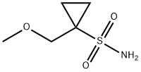 Cyclopropanesulfonamide, 1-(methoxymethyl)- (9CI) Structure