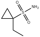 Cyclopropanesulfonamide, 1-ethyl- (9CI) Structure