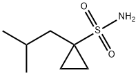 Cyclopropanesulfonamide, 1-(2-methylpropyl)- (9CI) Structure