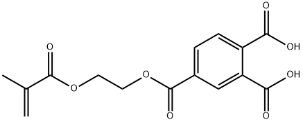 4-methacryloxyethyltrimellitic acid Struktur
