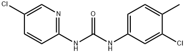 1-(3-chloro-4-methyl-phenyl)-3-(5-chloro-pyridin-2-yl)-urea Structure