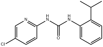 1-(5-chloro-pyridin-2-yl)-3-(2-isopropyl-phenyl)-urea Structure