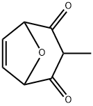 8-Oxabicyclo[3.2.1]oct-6-ene-2,4-dione, 3-methyl- (9CI) Struktur