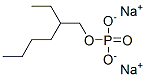 Phosphoric acid, 2-ethylhexyl ester, sodium salt Struktur