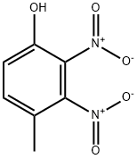 4-甲基-2,3-二硝基苯酚, 68191-07-1, 结构式