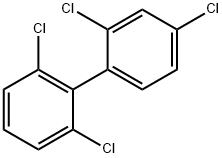 2,2',4,6'-テトラクロロビフェニル 化学構造式