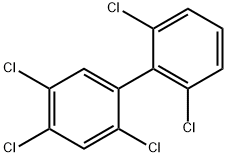 2,2',4,5,6'-ペンタクロロ-1,1'-ビフェニル 化学構造式