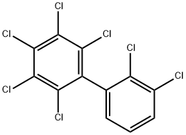 2,2',3,3',4,5,6-HEPTACHLOROBIPHENYL Structure