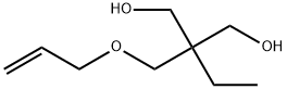 2-エチル-2-[(2-プロペニルオキシ)メチル]-1,3-プロパンジオール 化学構造式