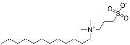 N-DODECYL-N,N-DIMETHYL-3-AMMONIO-1-PROPANESULFONATE Structure