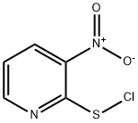3-ニトロ-2-ピリジンスルフェニルクロリド 化学構造式