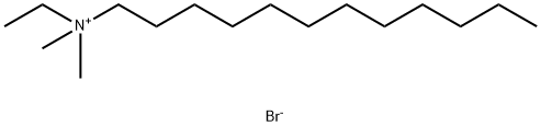 十二烷基二甲基乙基溴化铵,68207-00-1,结构式