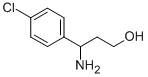 3-AMINO-3-(4-CHLORO-PHENYL)-PROPAN-1-OL Structure