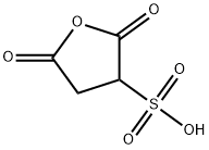 tetrahydro-2,5-dioxofuran-3-sulphonic acid Struktur