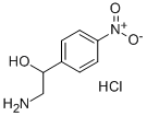 2-AMINO-1-(4-NITROPHENYL)ETHANOL HYDROCHLORIDE Structure