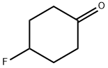 4-フルオロシクロヘキサノン 化学構造式