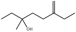 3-メチル-6-メチレン-3-オクタノール 化学構造式
