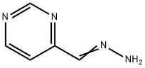 4-Pyrimidinecarboxaldehyde, hydrazone (9CI) Struktur