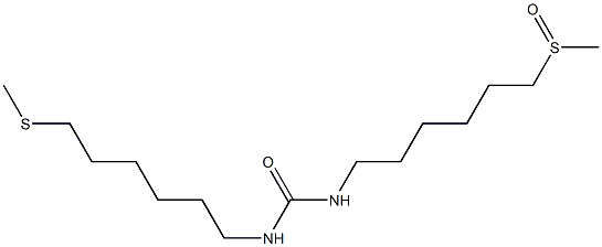 (-)-N-[6-(Methylsulfinyl)hexyl]-N'-[6-(methylthio)hexyl]urea|