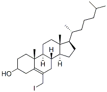 6-iodomethylcholesterol Struktur