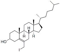 6-iodomethylcholesterol Structure