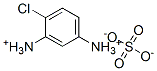 4-chlorobenzene-1,3-diammonium sulphate|