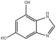 1H-Benzimidazole-4,6-diol(9CI) Struktur