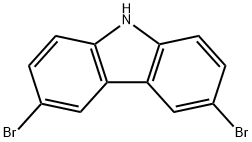 3，6二溴咔唑,6825-20-3,结构式