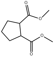 1,2-Cyclopentanedicarboxylic acid, dimethyl ester,68252-17-5,结构式