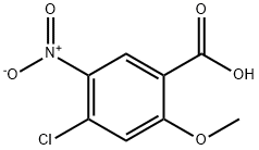 4-Chloro-2-Methoxy-5-nitro-benzoic acid Structure