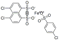 iron tris[p-chlorobenzenesulphonate] Structure
