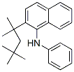 N-phenyl-1,1,3,3-tetramethylbutylnaphthalen-1-amine Struktur