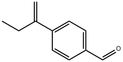 Benzaldehyde, 4-(1-methylenepropyl)- (9CI) 结构式