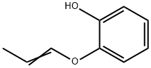 Phenol, 2-(1-propenyloxy)- (9CI) 结构式