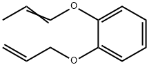 Benzene, 1-(1-propenyloxy)-2-(2-propenyloxy)- (9CI) Structure