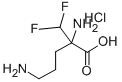 Eflornithine hydrochloride Struktur