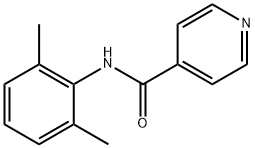 4-PyridinecarboxaMide, N-(2,6-diMethylphenyl)- Structure