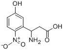 3-AMINO-3-(5-HYDROXY-2-NITRO-PHENYL)-PROPIONIC ACID Struktur