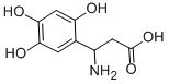 3-AMINO-3-(2,4,5-TRIHYDROXYPHENYL)-PROPIONIC ACID 结构式