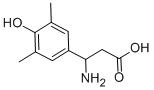 3-AMINO-3-(4-HYDROXY-3,5-DIMETHYL-PHENYL)-PROPIONIC ACID Structure