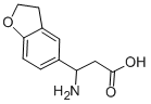 3-AMINO-3-(2,3-DIHYDRO-BENZOFURAN-5-YL)-PROPIONIC ACID Structure