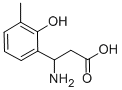 3-AMINO-3-(2-HYDROXY-3-METHYL-PHENYL)-PROPIONIC ACID Struktur