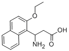 3-AMINO-3-(2-ETHOXYNAPHTHALEN-1-YL)-PROPIONIC ACID,682804-42-8,结构式