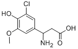 682804-55-3 3-AMINO-3-(3-CHLORO-4-HYDROXY-5-METHOXY-PHENYL)-PROPIONIC ACID