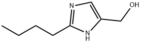 2-Butyl-5-hydroxymethylimidazole Struktur